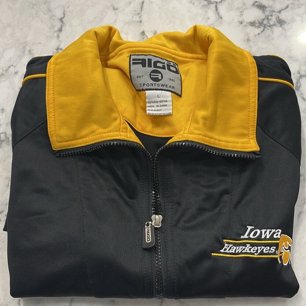 Rigo Vintage Hawkeye Short Sleeve Track Jacket Size L